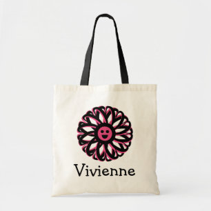 Vivienne Happy Blume Personalisiert Tote Bag Tragetasche