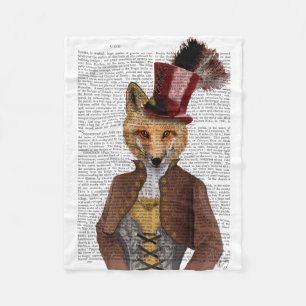 Vivienne Steampunk Fox Fleecedecke