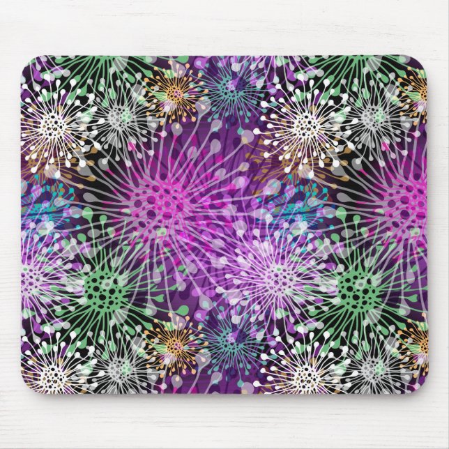 Viviles Spott-Muster Mousepad (Vorne)