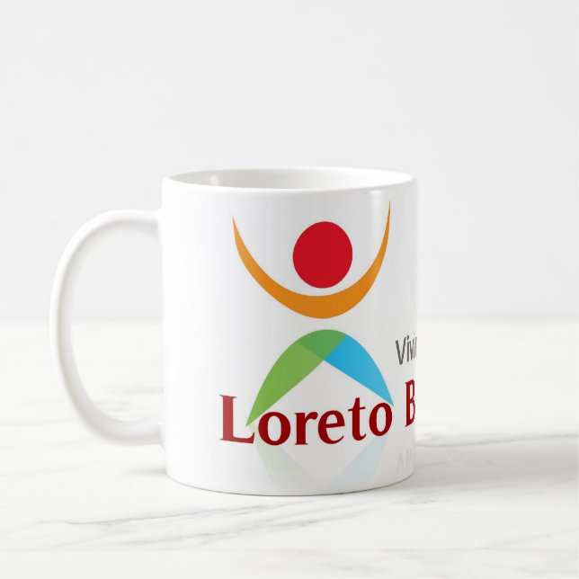 Vivir La Mejor Vida en Loreto Kaffeetasse (Links)