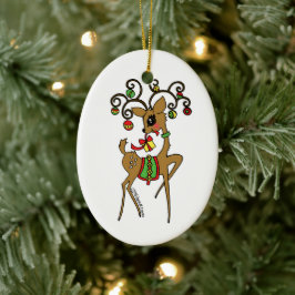 Vixen Keramikornament