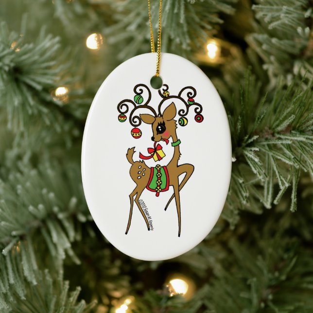 Vixen Keramikornament (Baum)