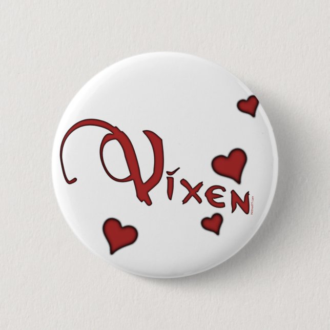 Vixen-Knopf Button (Vorderseite)