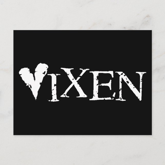 Vixen Postkarte (Vorderseite)