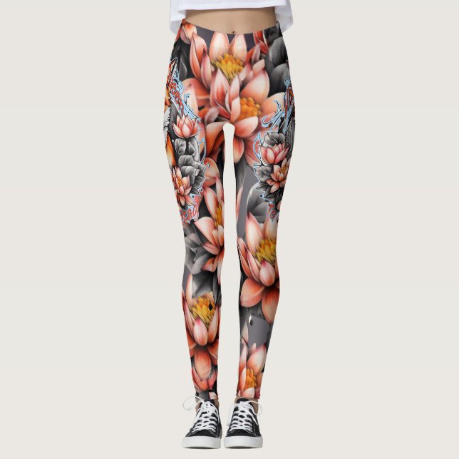 Vixen Queen zu einem Stab Leggings (Vorderseite)