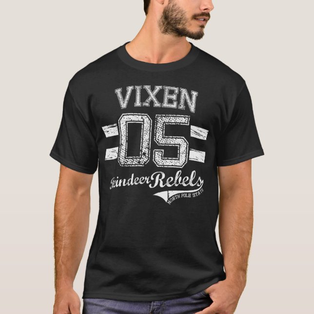 Vixen Reindeer Rebel T-Shirt (Vorderseite)