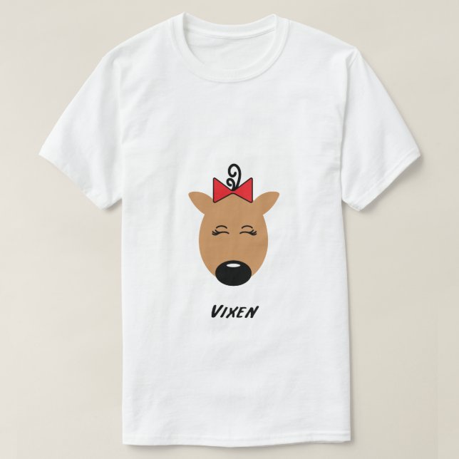 Vixen Reindeer T-Shirt (Design vorne)