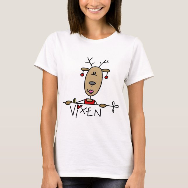 Vixen Reindeer Tshirts und Geschenke (Vorderseite)