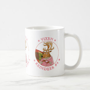 VIXEN REINDEER Weiße Tasse