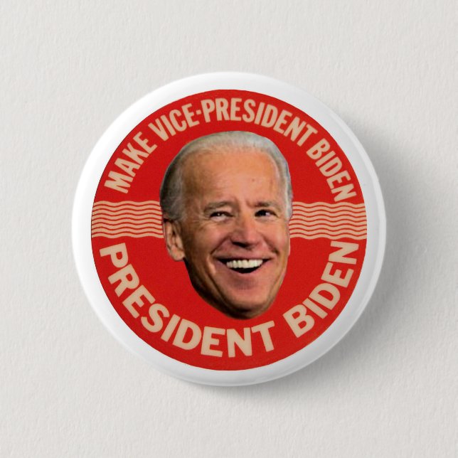 Vizepräsident Biden Präsident Button (Vorderseite)