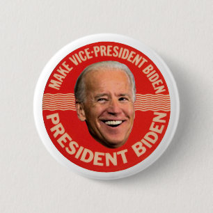 Vizepräsident Biden Präsident Button