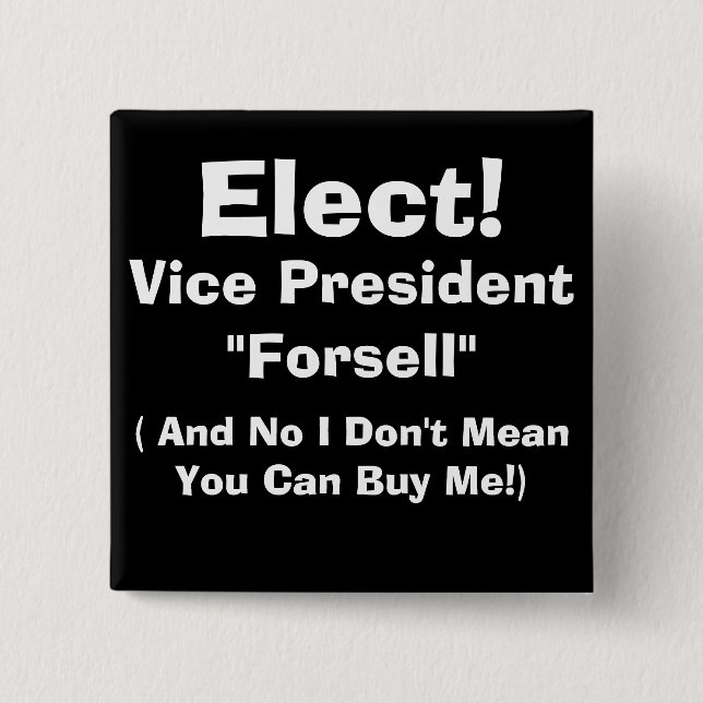 Vizepräsident Button (Vorderseite)
