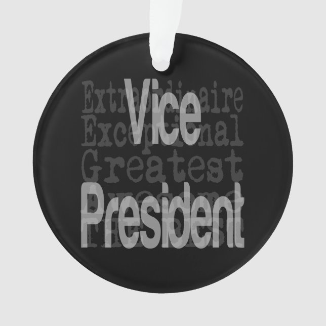 Vizepräsident Extraordinator Ornament (Vorderseite)