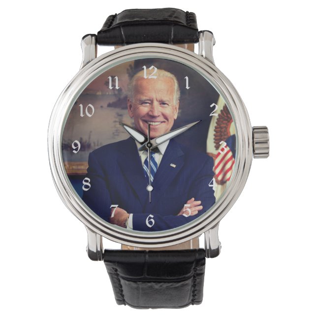 Vizepräsident Joe Biden während der Präsidentschaf Armbanduhr (Vorderseite)