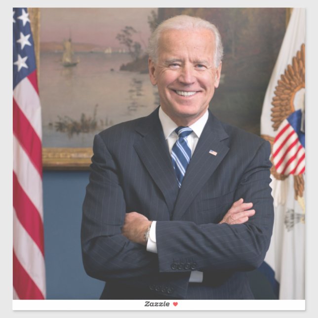 Vizepräsident Joe Biden während der Präsidentschaf Aufkleber (Blatt)