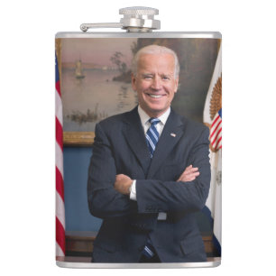 Vizepräsident Joe Biden während der Präsidentschaf Flachmann