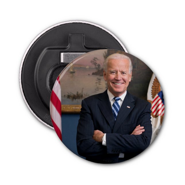 Vizepräsident Joe Biden während der Präsidentschaf Flaschenöffner (Vorderseite)