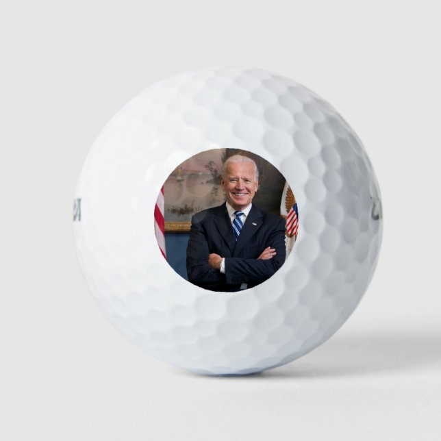 Vizepräsident Joe Biden während der Präsidentschaf Golfball (Vorderseite)