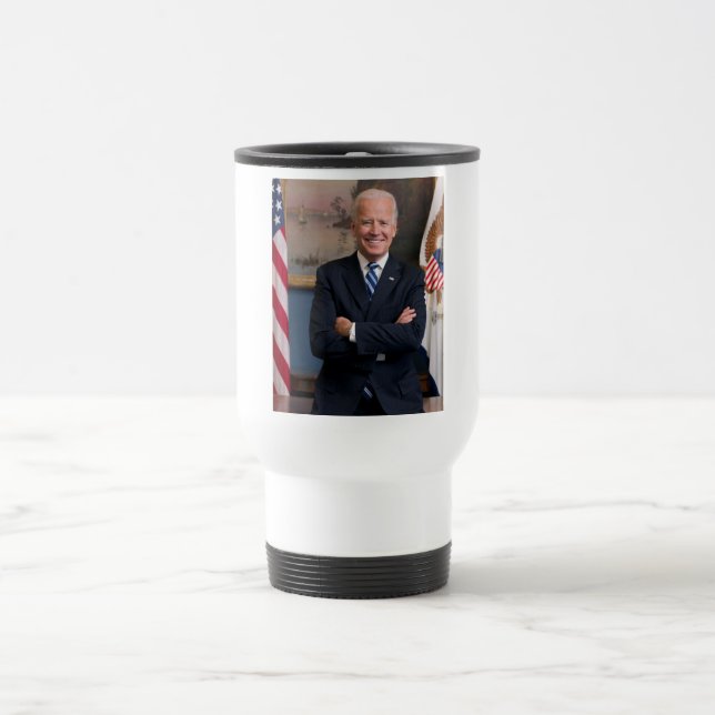 Vizepräsident Joe Biden während der Präsidentschaf Reisebecher (Mittel)