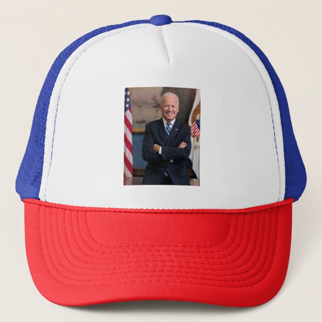 Vizepräsident Joe Biden während der Präsidentschaf Truckerkappe (Vorderseite)