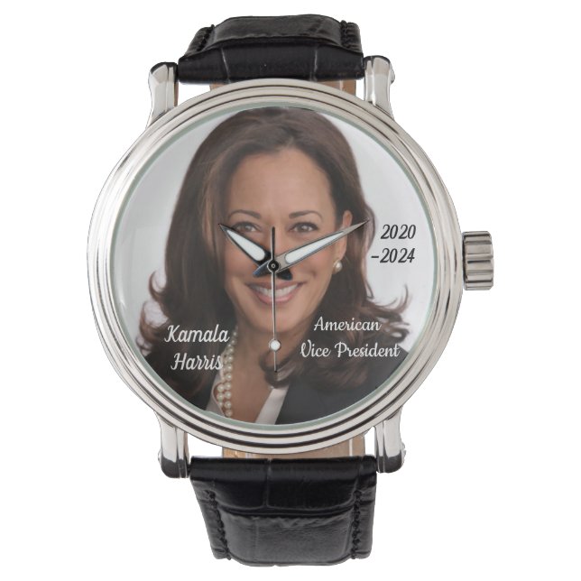 VIZEPRÄSIDENT KAMALA HARRIS ARMBANDUHR (Vorderseite)