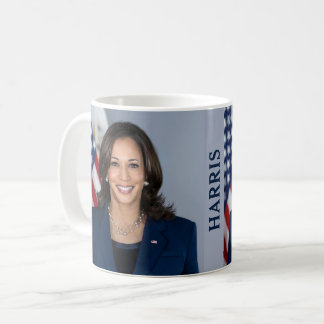 Vizepräsident Kamala Harris Offiziell Portrait Kaffeetasse