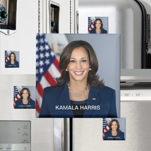 Vizepräsident Kamala Harris Offiziell Portrait Magnet