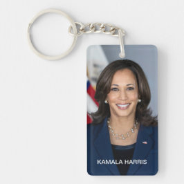Vizepräsident Kamala Harris Offiziell Portrait Schlüsselanhänger