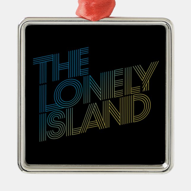 Vizestrand Ornament Aus Metall (Vorne)