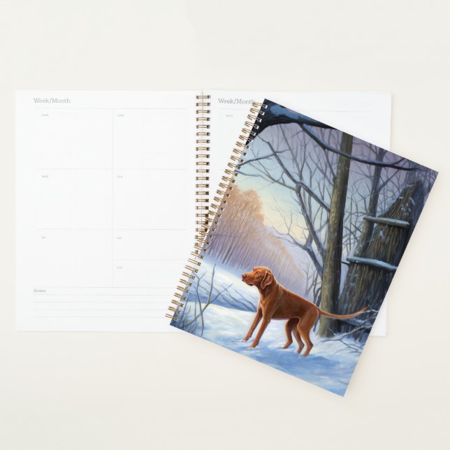 Vizla Let It Snow Weihnachten Planer (Anzeige)