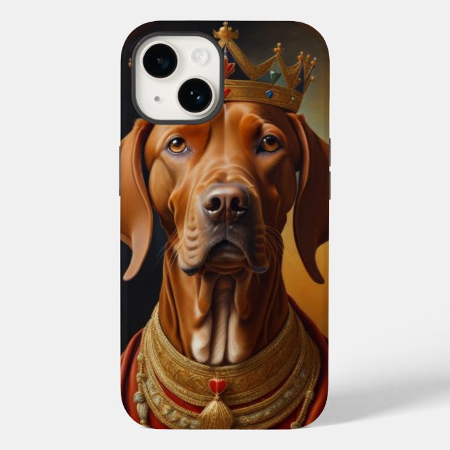 Vizsaler Hund Case-Mate iPhone Hülle (Rückseite)
