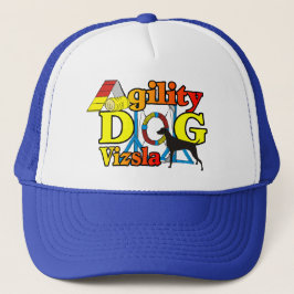 Vizsla Agility Shirts Geschenke Truckerkappe