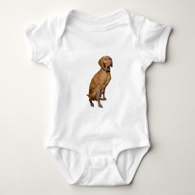 Vizsla (B) Baby Strampler (Vorderseite)
