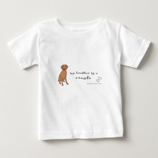 Vizsla Baby T-shirt (Vorderseite)