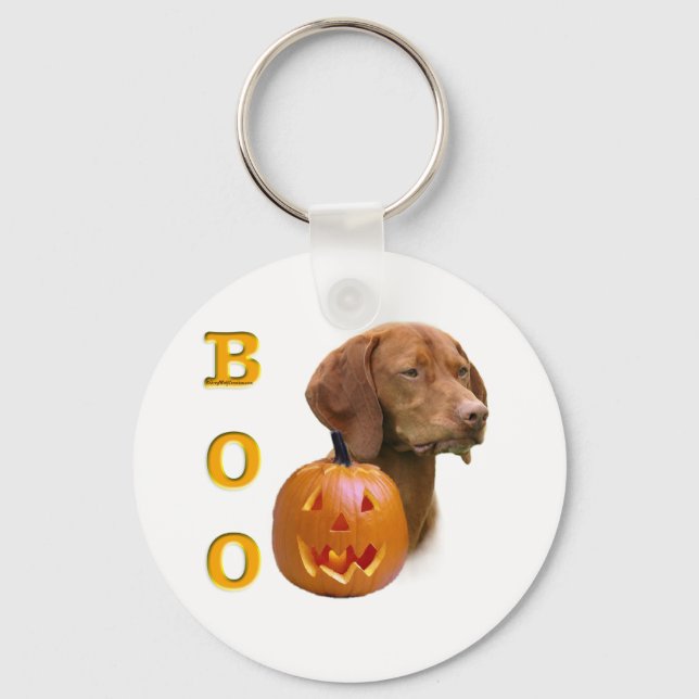 Vizsla Boo Schlüsselanhänger (Vorderseite)