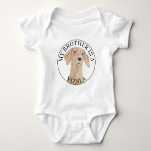 Vizsla Brother Baby Strampler