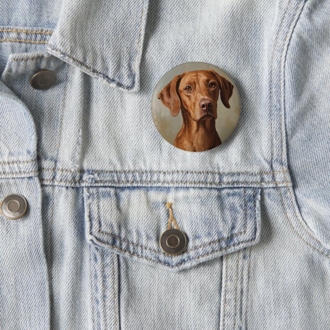 Vizsla Button (Beispiel)