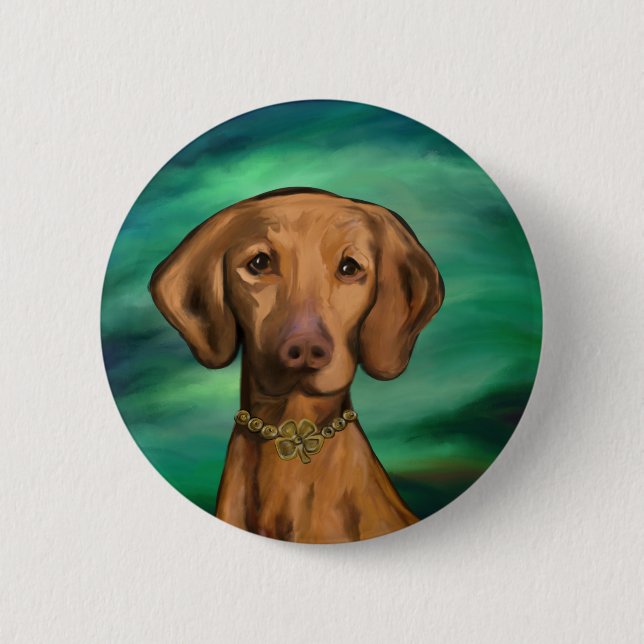 Vizsla Button (Vorderseite)