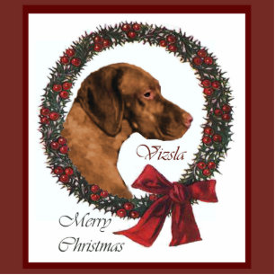 Vizsla Christmas Geschenke Fotoskulptur Ornament