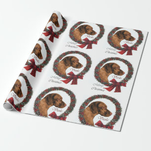 Vizsla Christmas Geschenkpapier