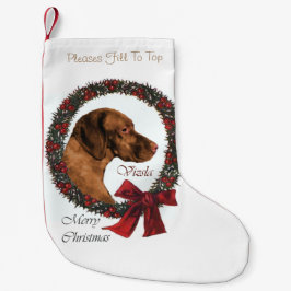 Vizsla Christmas Kleiner Weihnachtsstrumpf