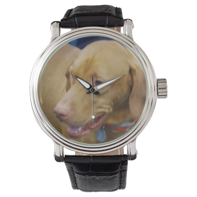 Vizsla Dog Armbanduhr (Vorderseite)