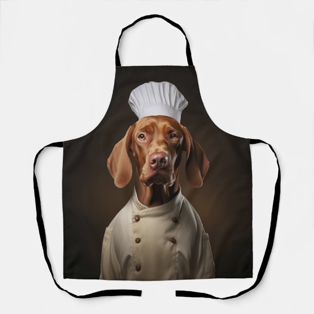 Vizsla Dog Koch Schürze (Vorderseite)
