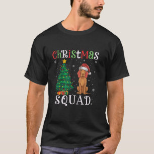 Vizsla Dog Squad Boys Girls Kinder Weihnachtsbaum T-Shirt
