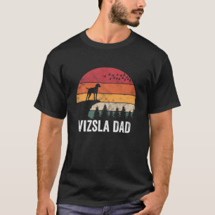 Vizsla Dog Sunset Retro Style für Men Women T Shir T-Shirt