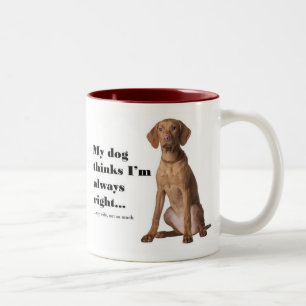 Vizsla / Ehefrau Tasse