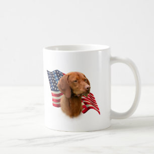 Vizsla Flag Kaffeetasse