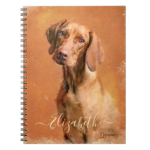 Vizsla Hund Notizblock