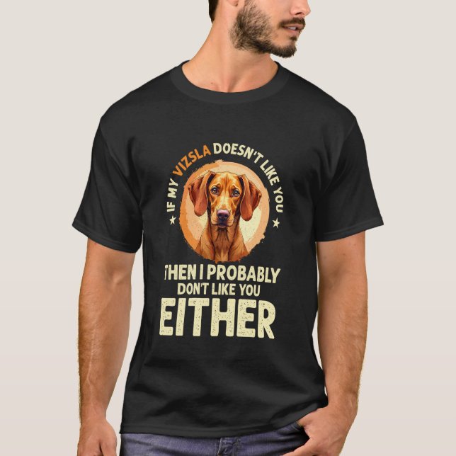 Vizsla-Hund T-Shirt (Vorderseite)