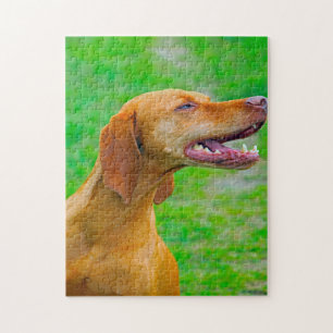 Vizsla-Hunde-Puzzles. Puzzle